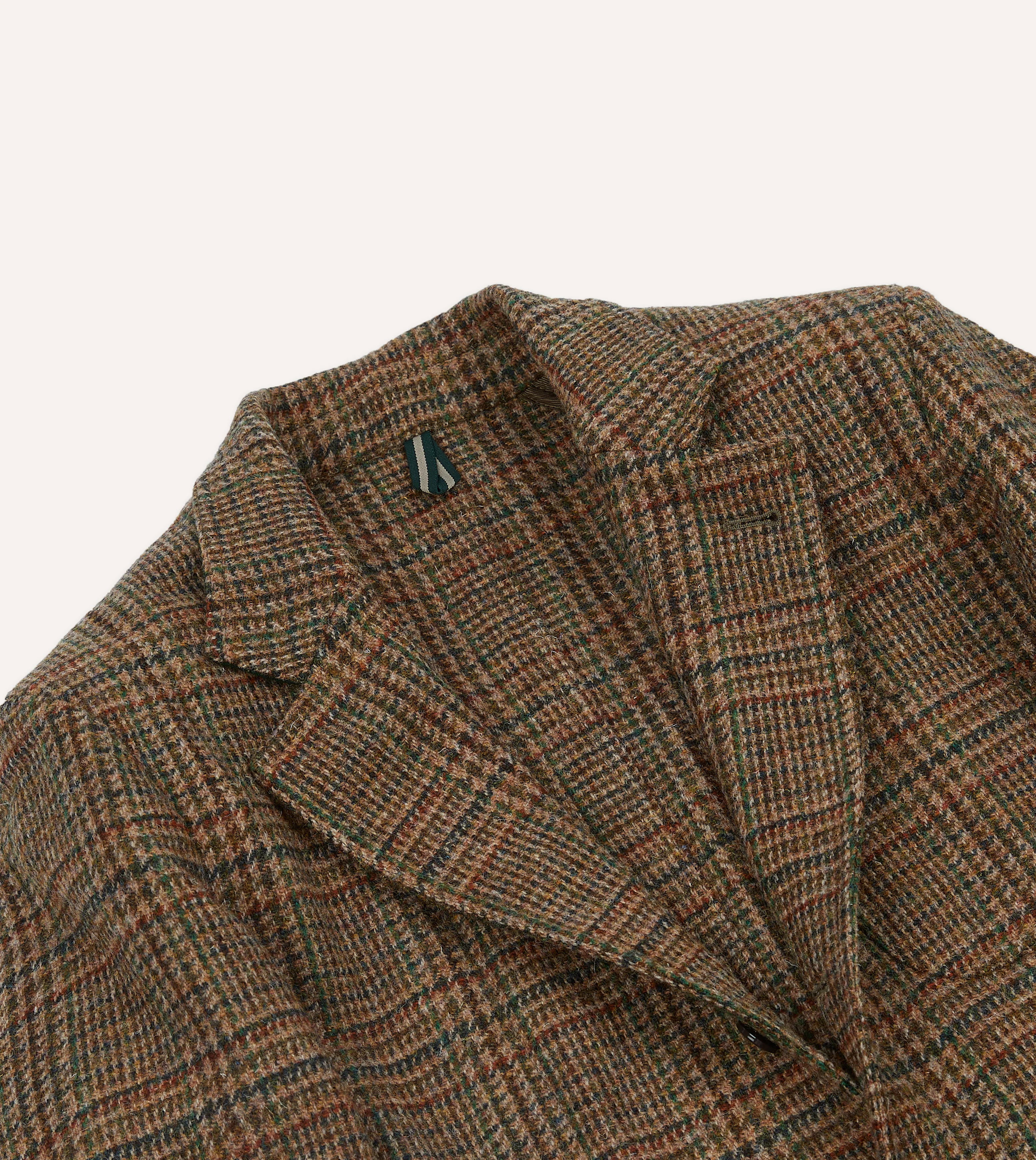 Brown Prince of Wales Check Harris Tweed Games Blazer Mk. VII - Image 3