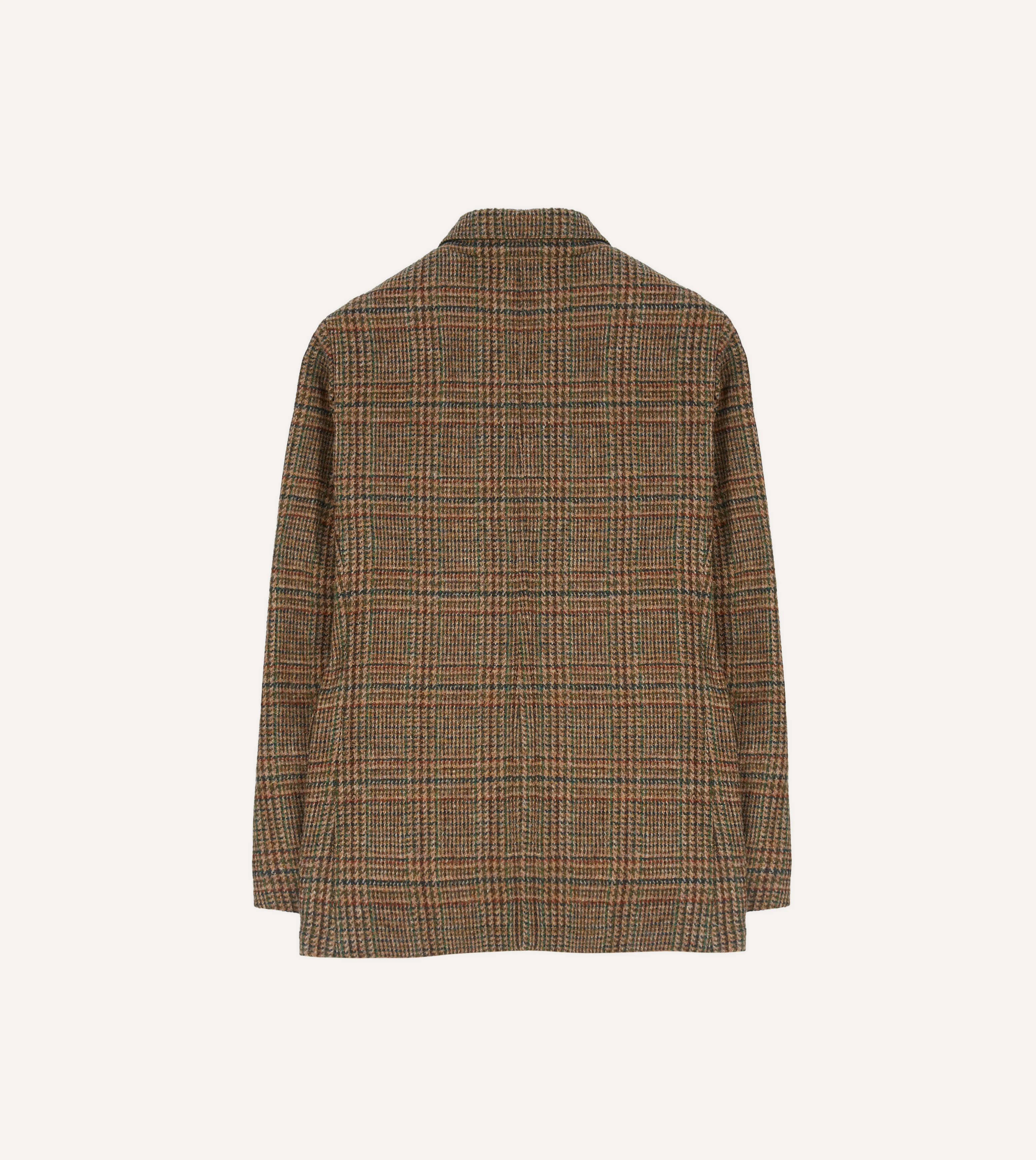 Brown Prince of Wales Check Harris Tweed Games Blazer Mk. VII - Image 8