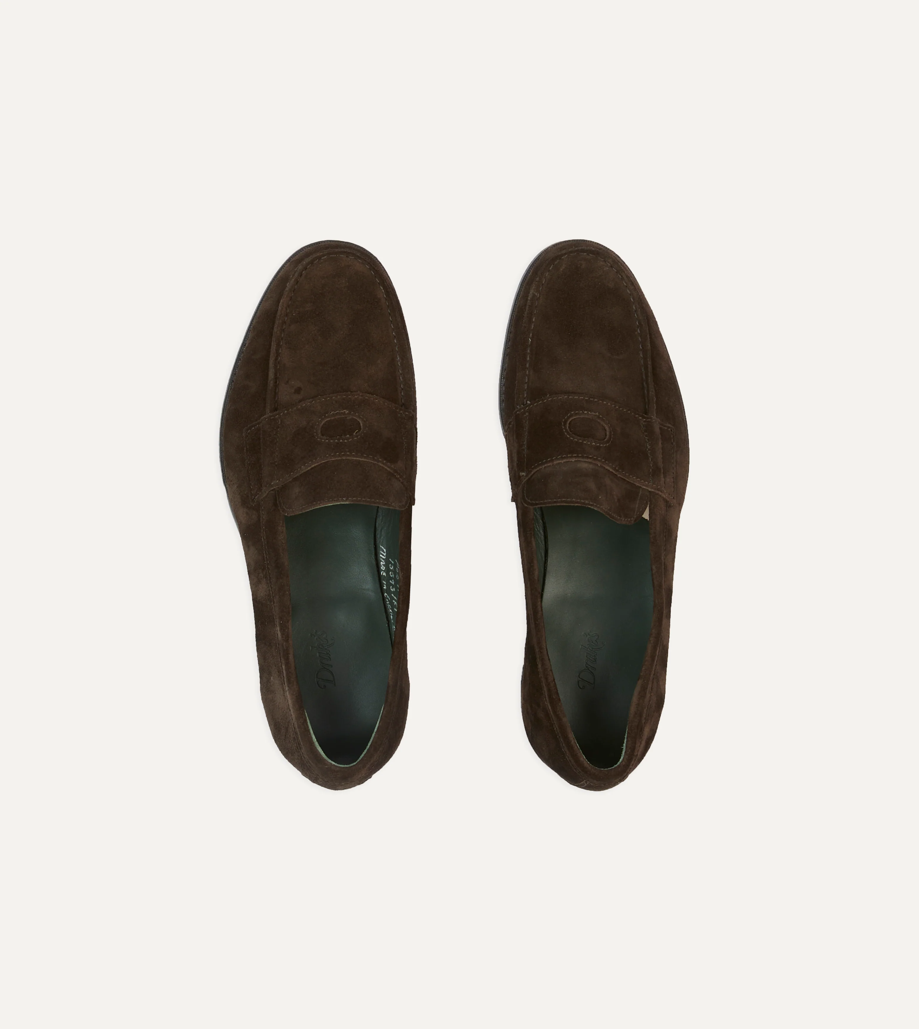 Brown Suede Charles Mk II Goodyear Welted Penny Loafer - Image 4