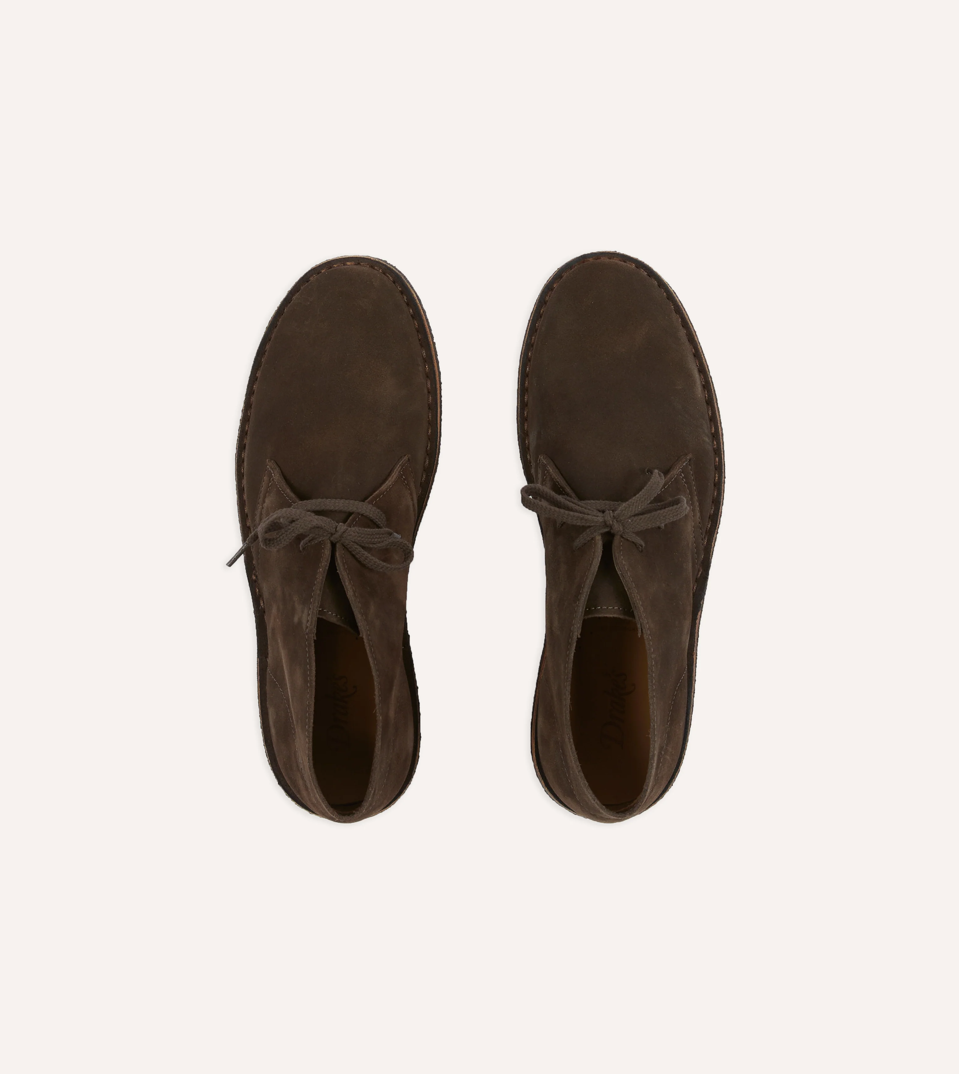 Clifford Desert Boot Dark Brown Suede - Image 4