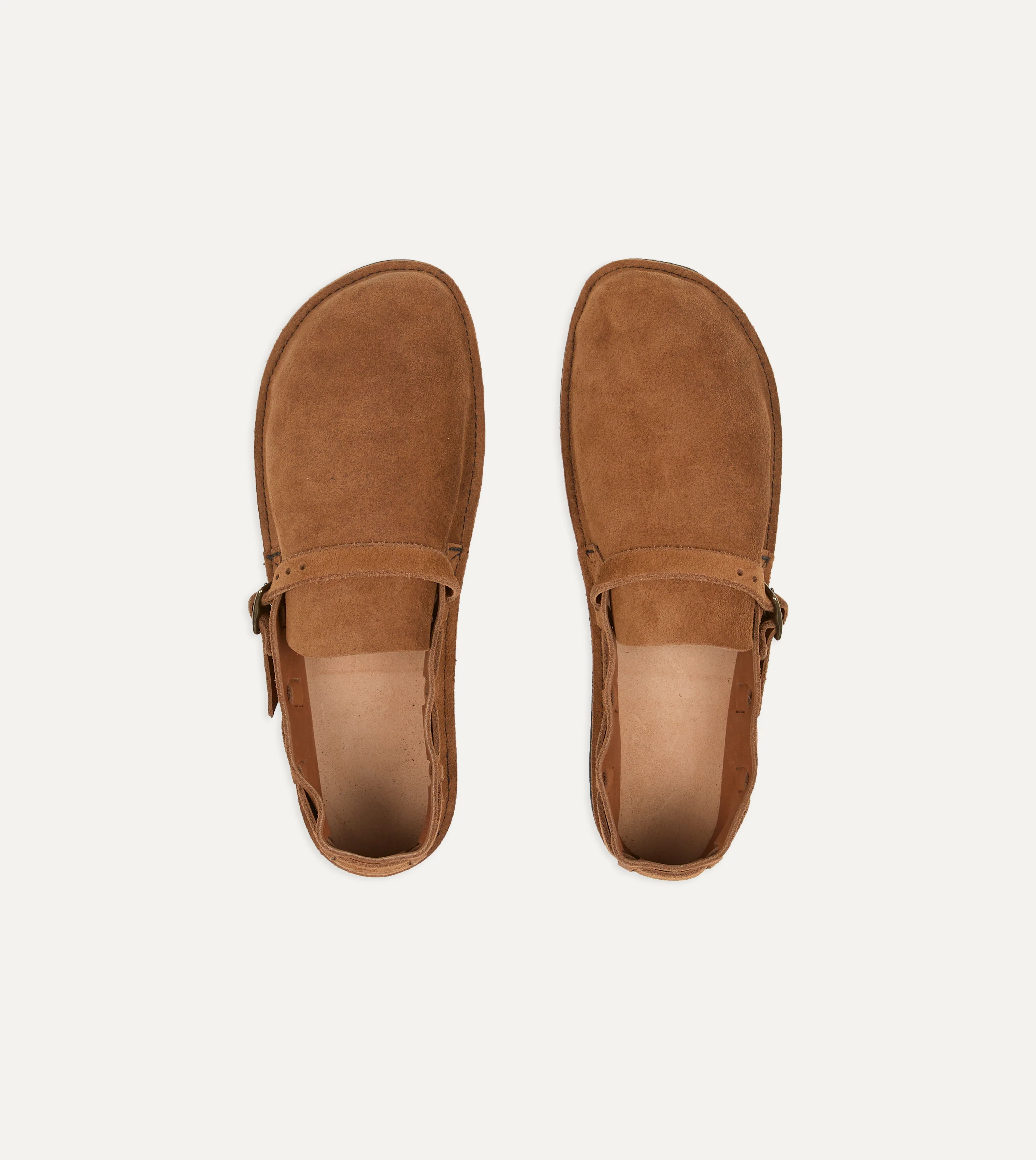 Aurora for Drake's Middle English Snuff Roughout Leather Shoe - Image 4