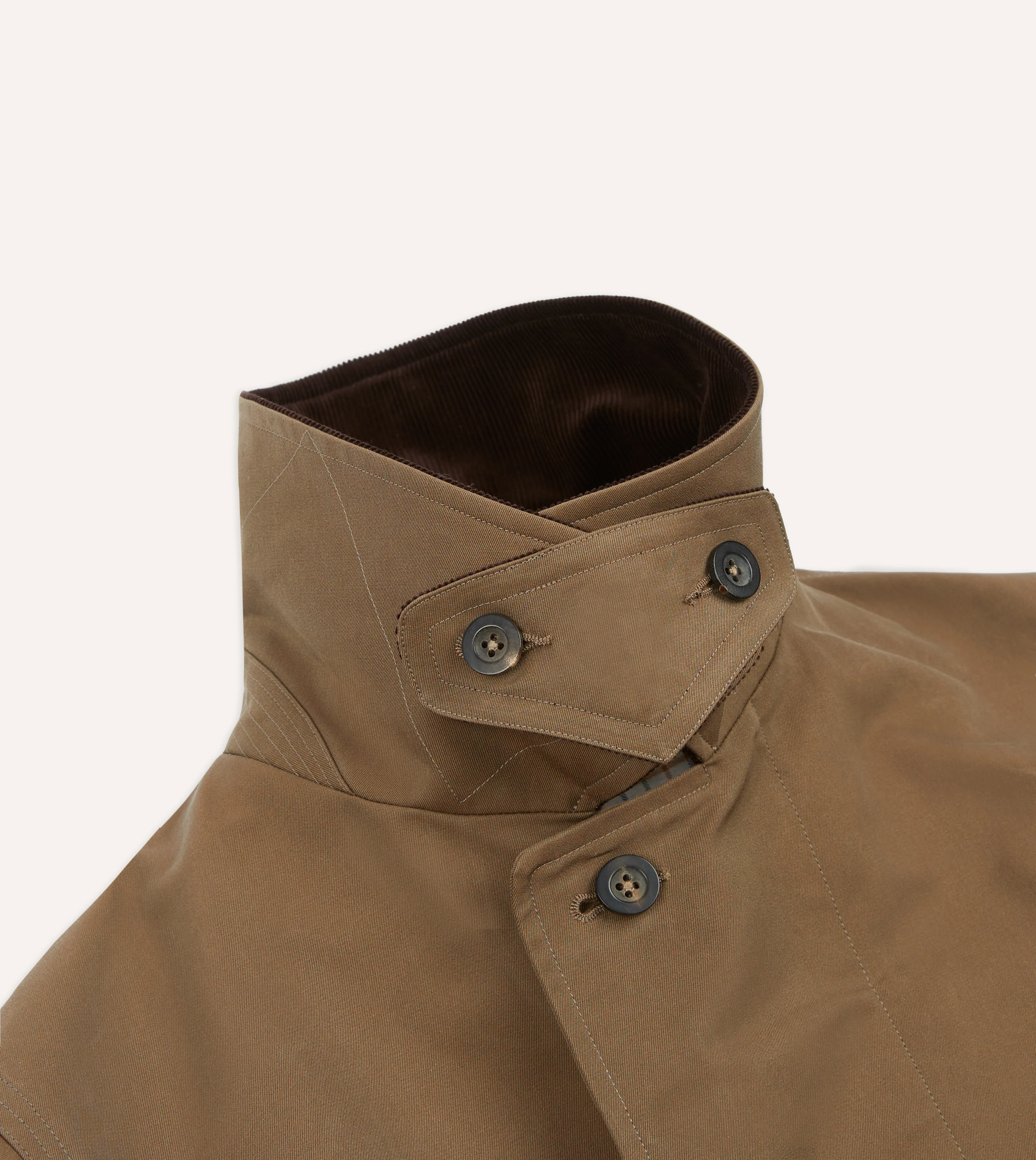 Drake's for Permanent Style Tan Rider's Raincoat - Image 4