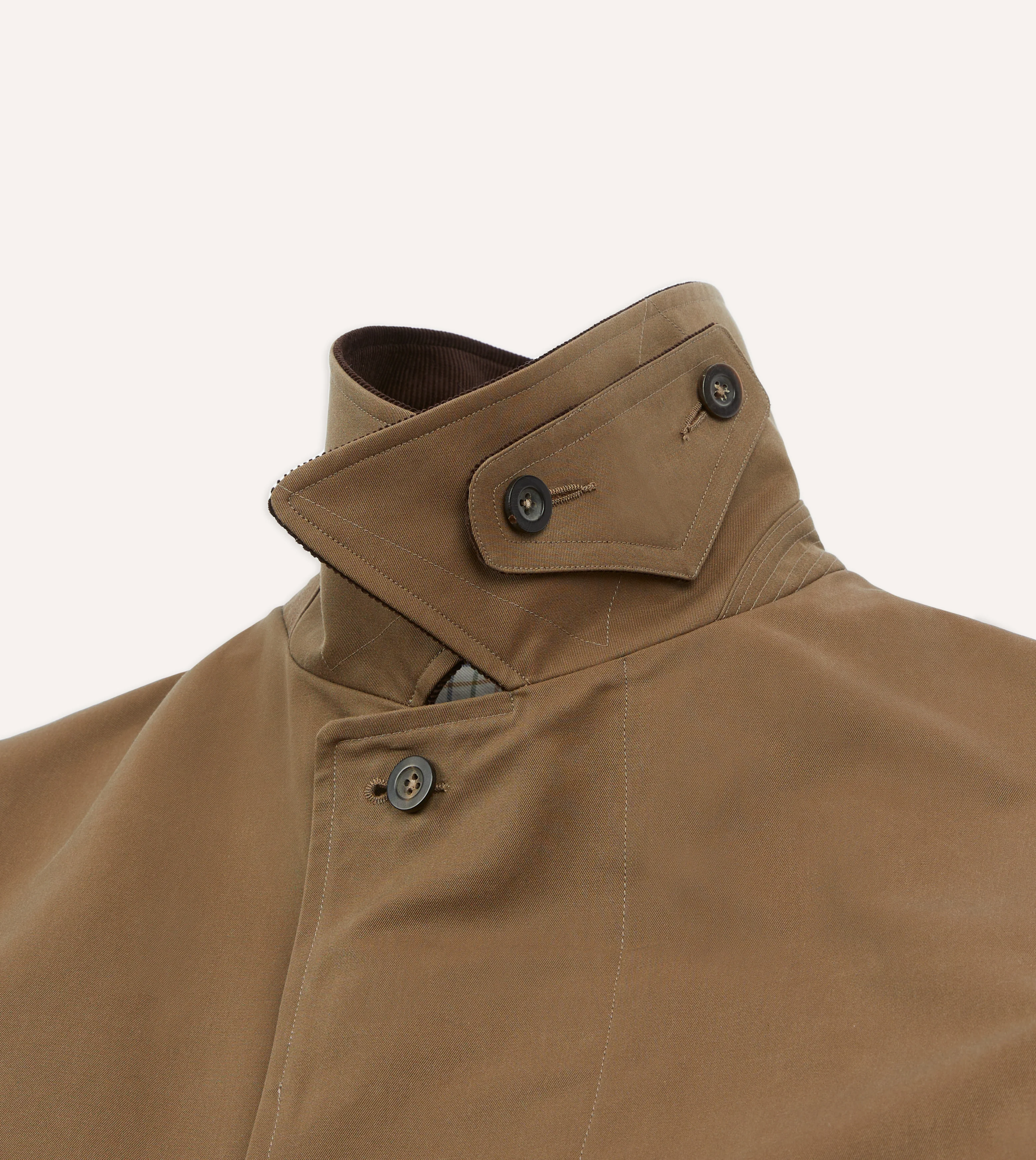 Drake's for Permanent Style Tan Rider's Raincoat - Image 5