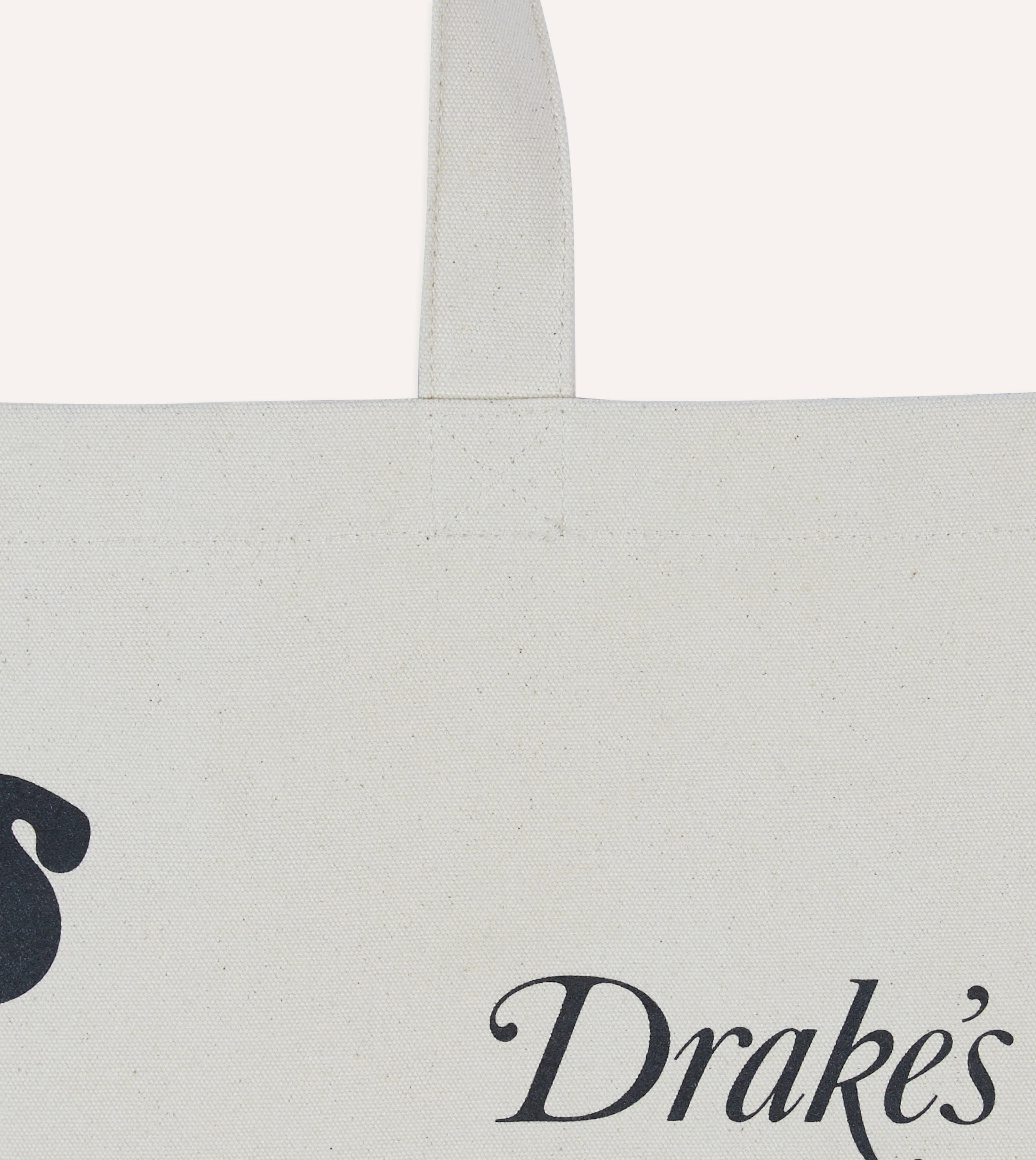 Drake's & Mr Camel Ecru Tote Bag - Image 4