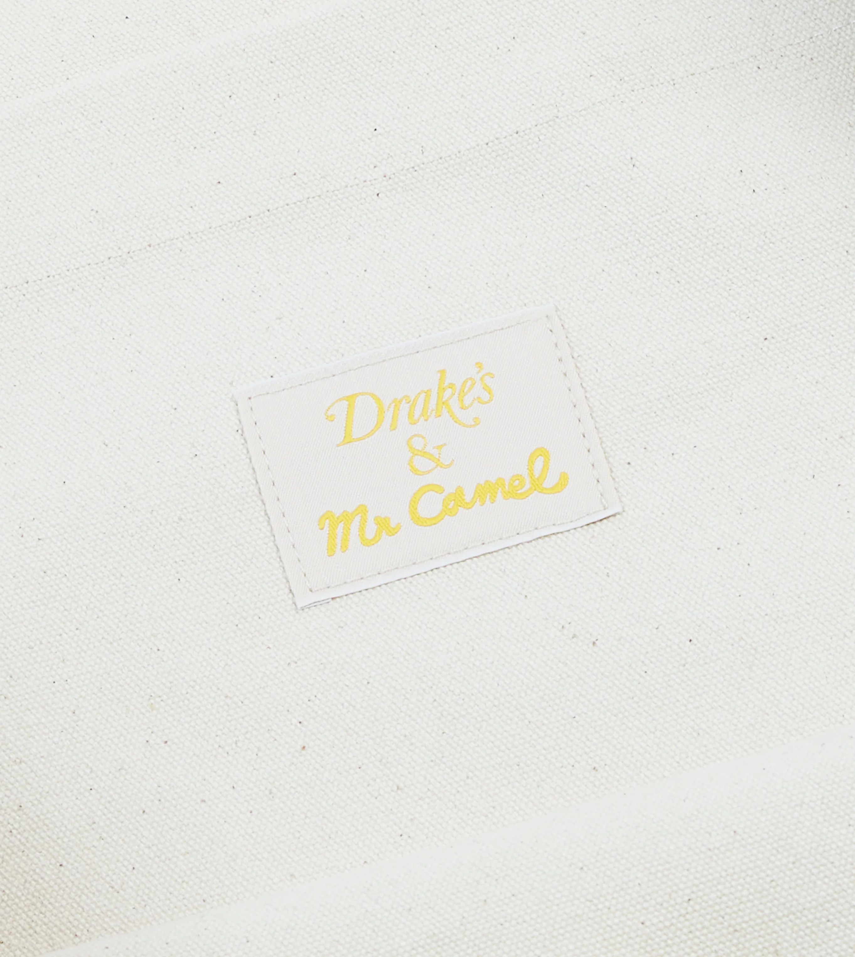 Drake's & Mr Camel Ecru Tote Bag - Image 5