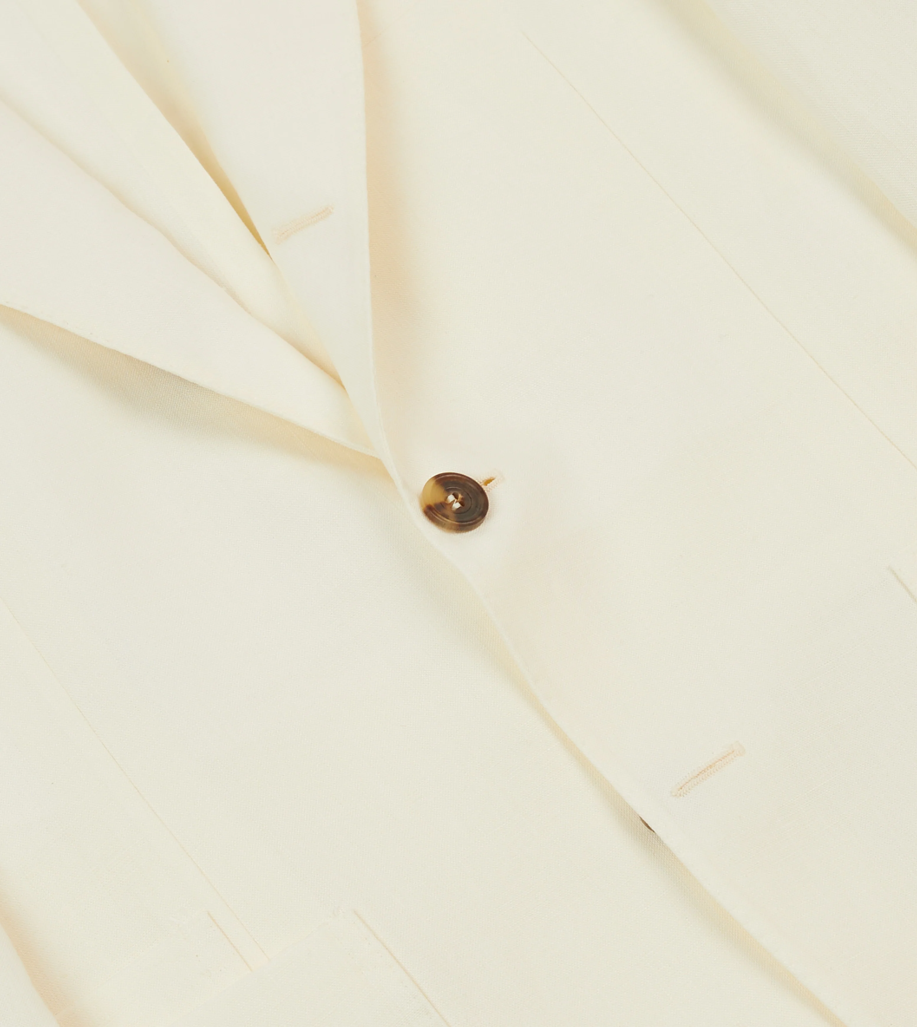 Ecru Irish Linen Tailored Jacket - Image 5