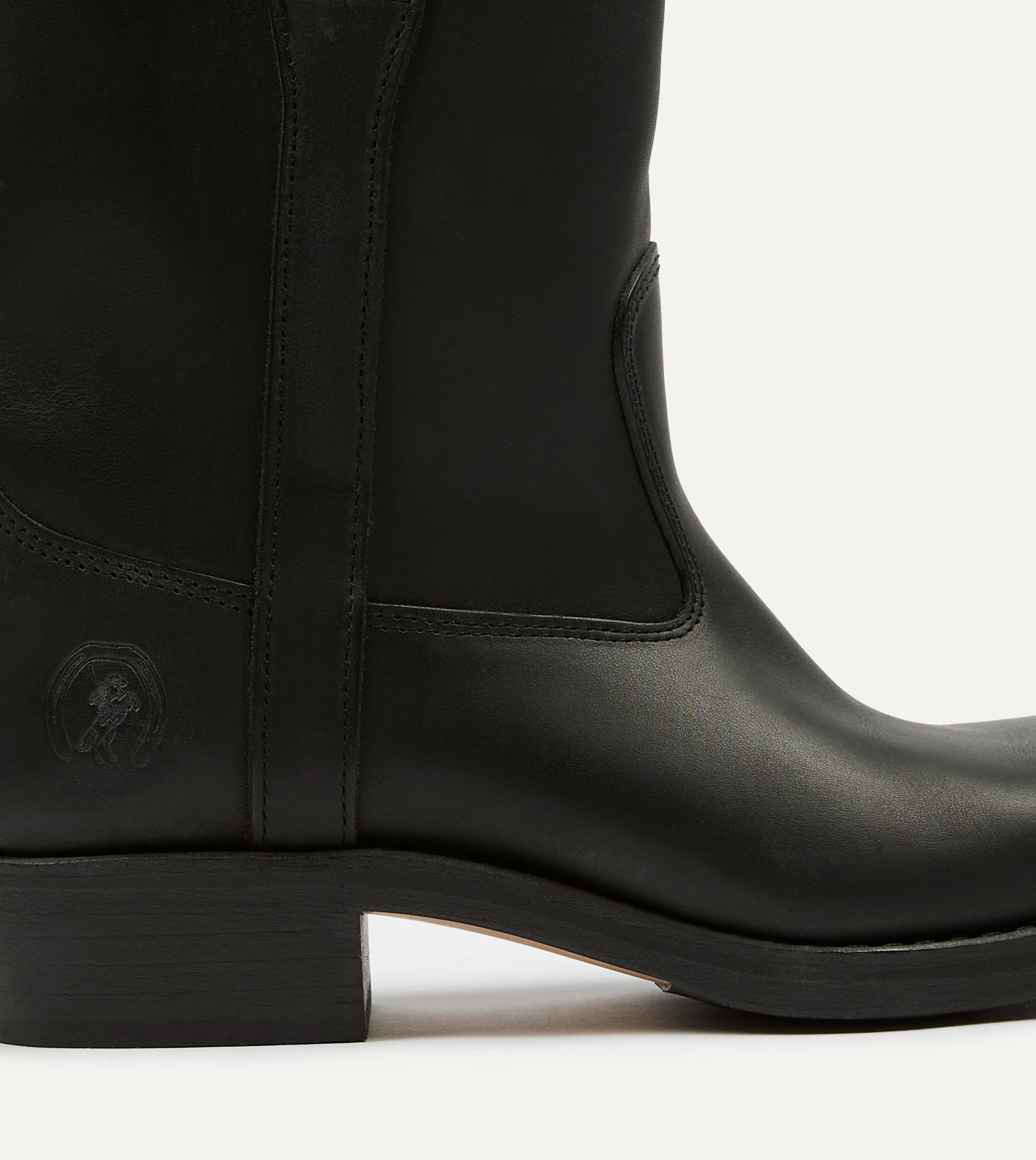 La Botte Gardiane Demi Camarguaise Black Leather Boots - Image 3