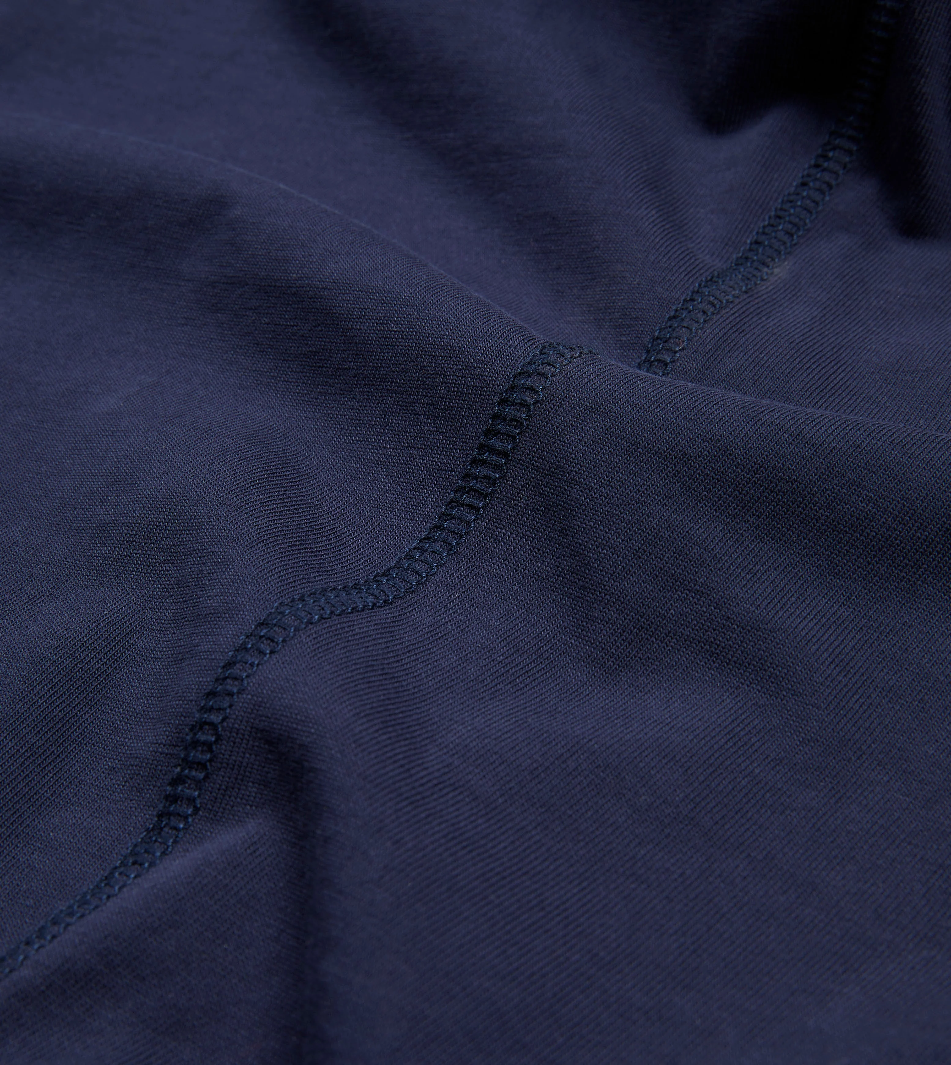 Navy Cotton Crew Neck Hiking T-Shirt - Image 4