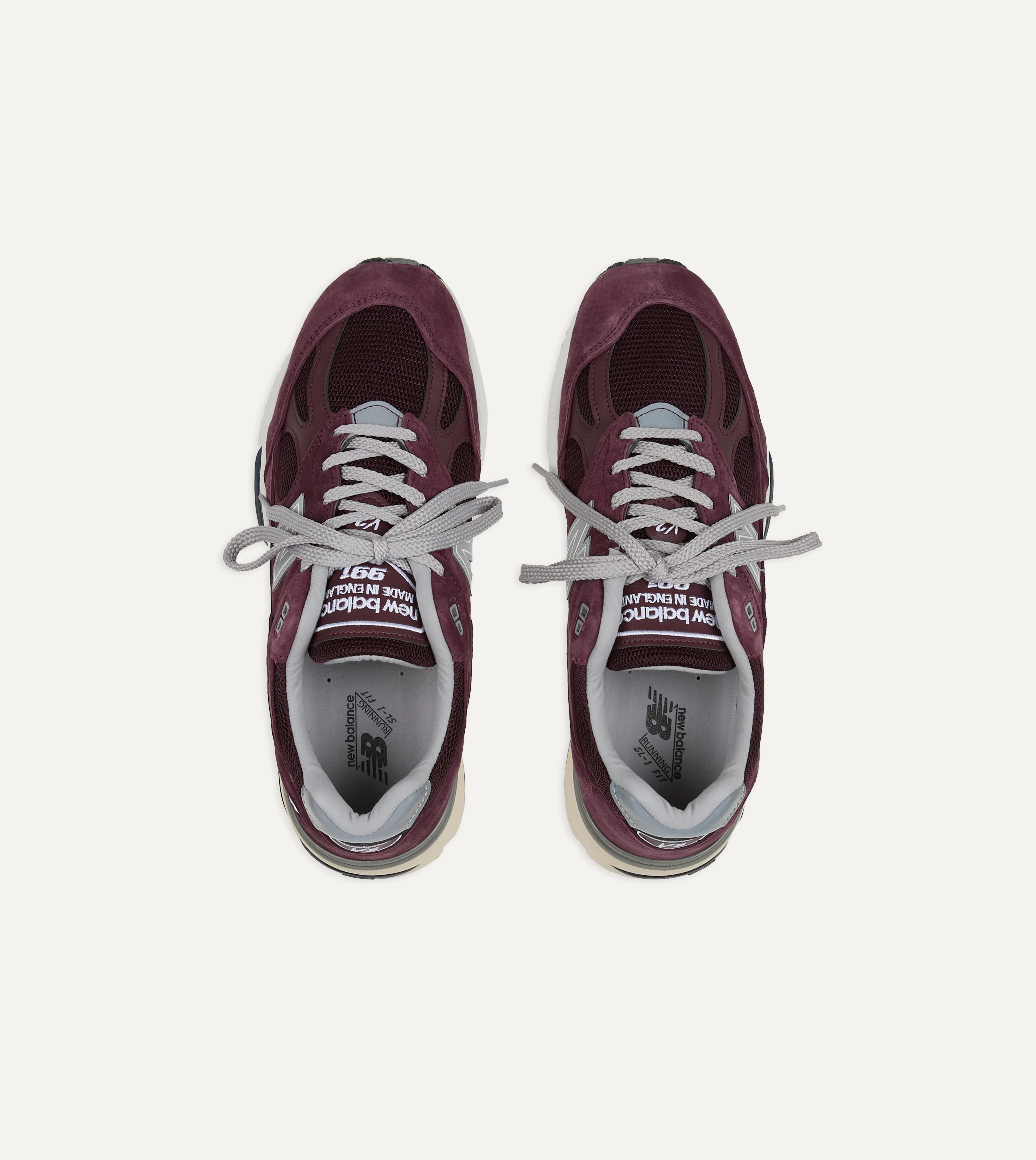 New Balance Catawba Grape Made in UK 991v2 Trainers - Image 4