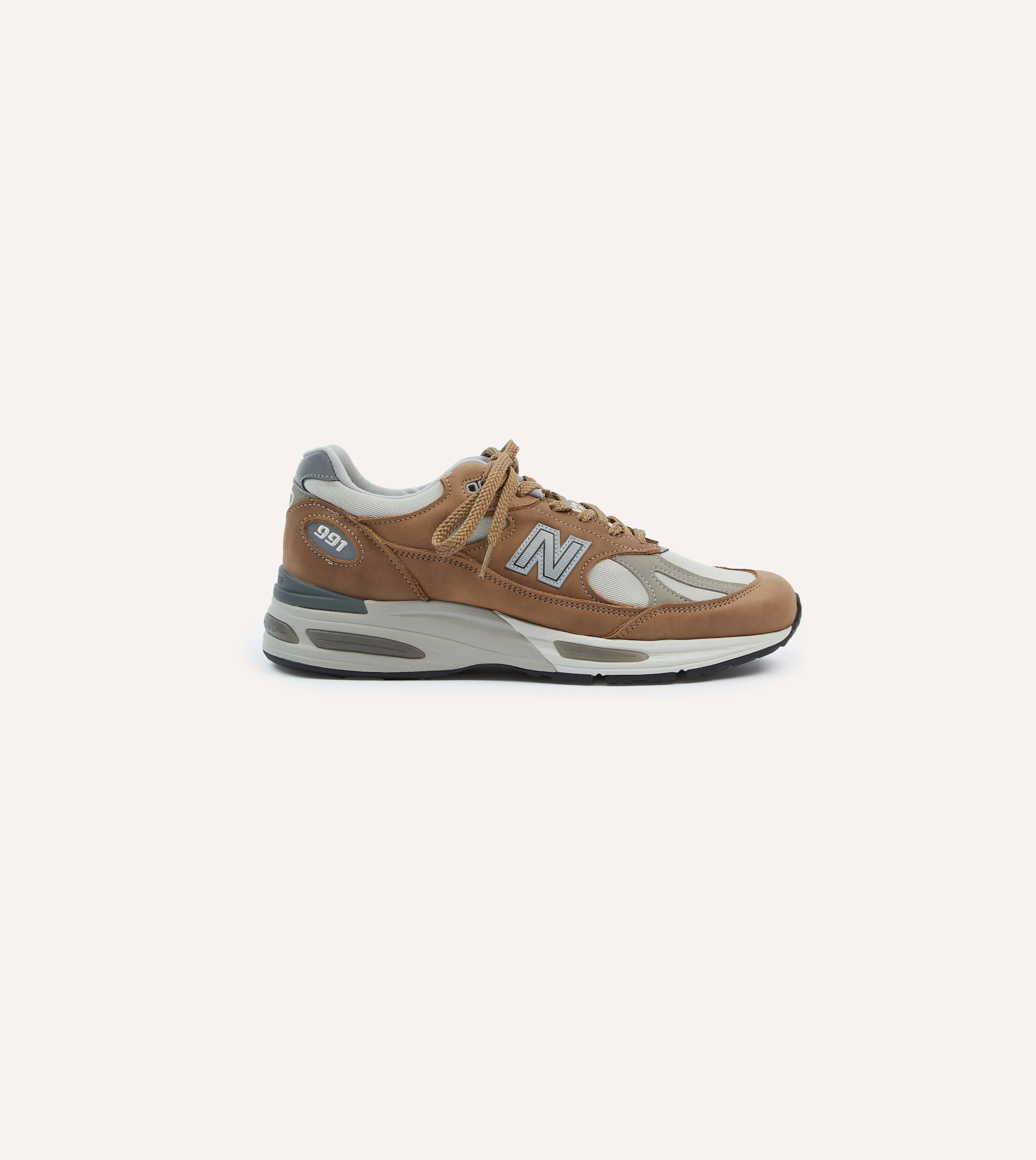 New Balance Coco Mocca Made in UK 991v2 Trainers - Image 6