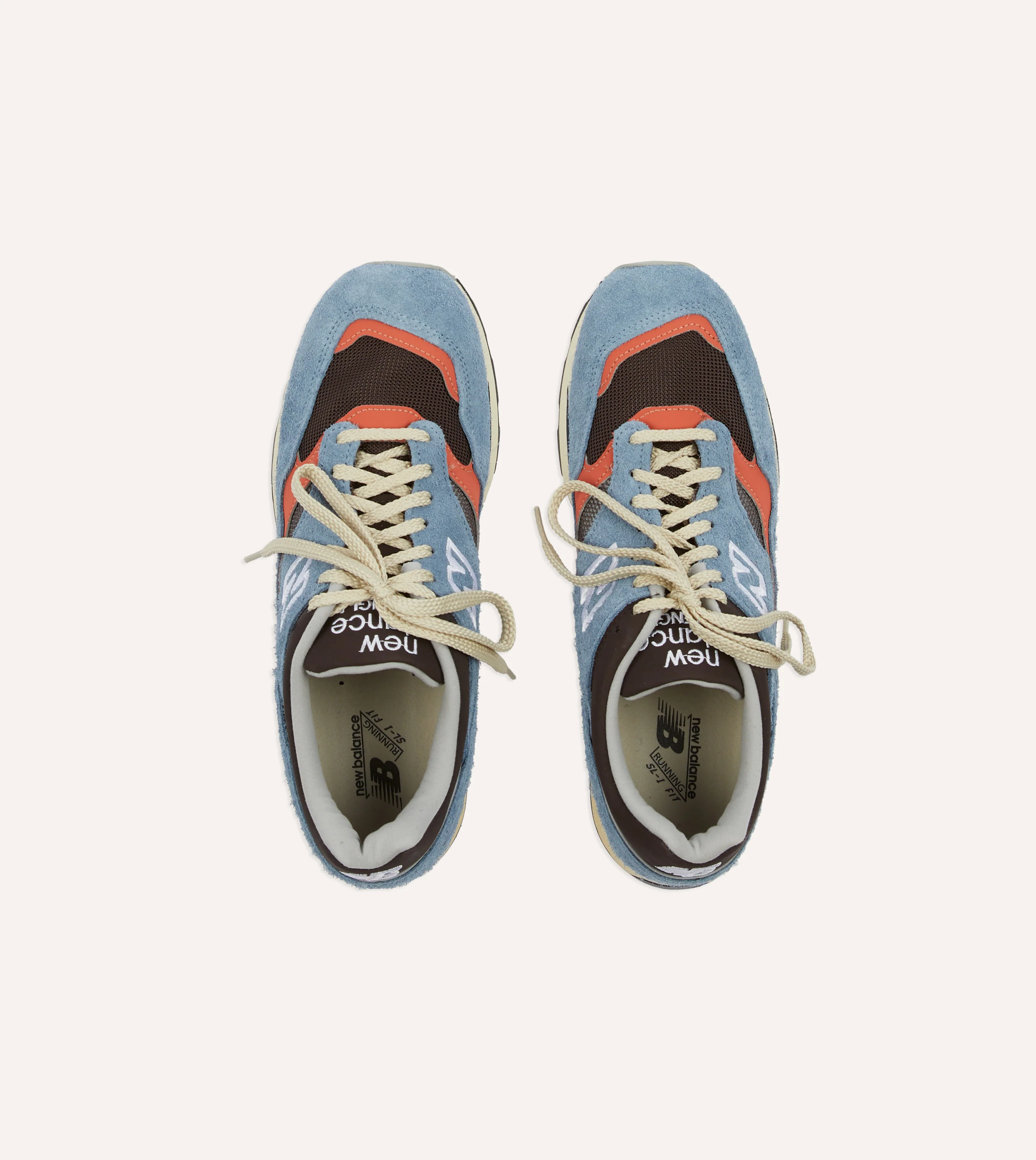 New Balance Coffee Pop Blue Made in UK 1500 Trainers - Image 4