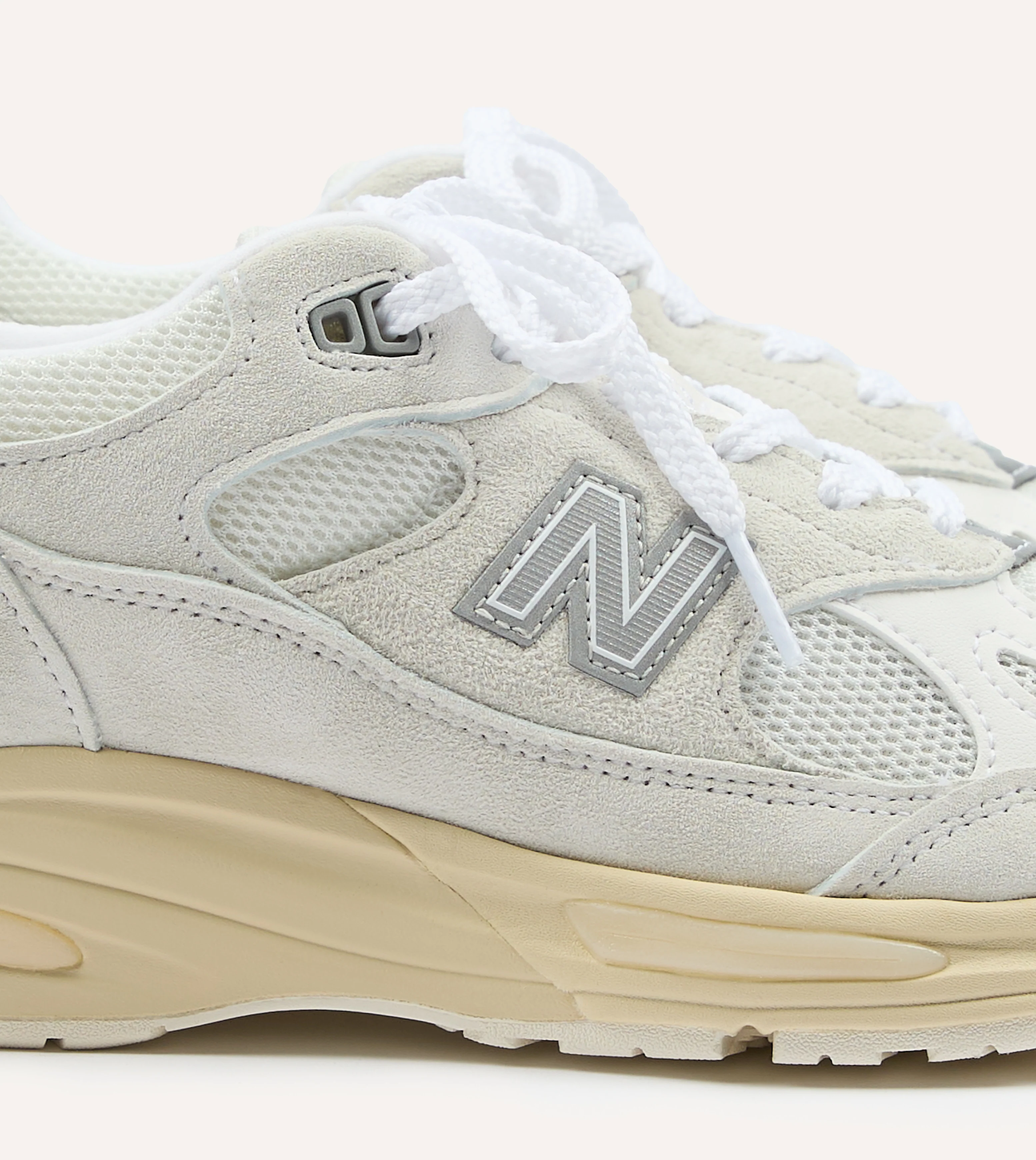 New Balance Neutral 'Elevated Essentials' Made in UK 991v2 Trainers - Image 3
