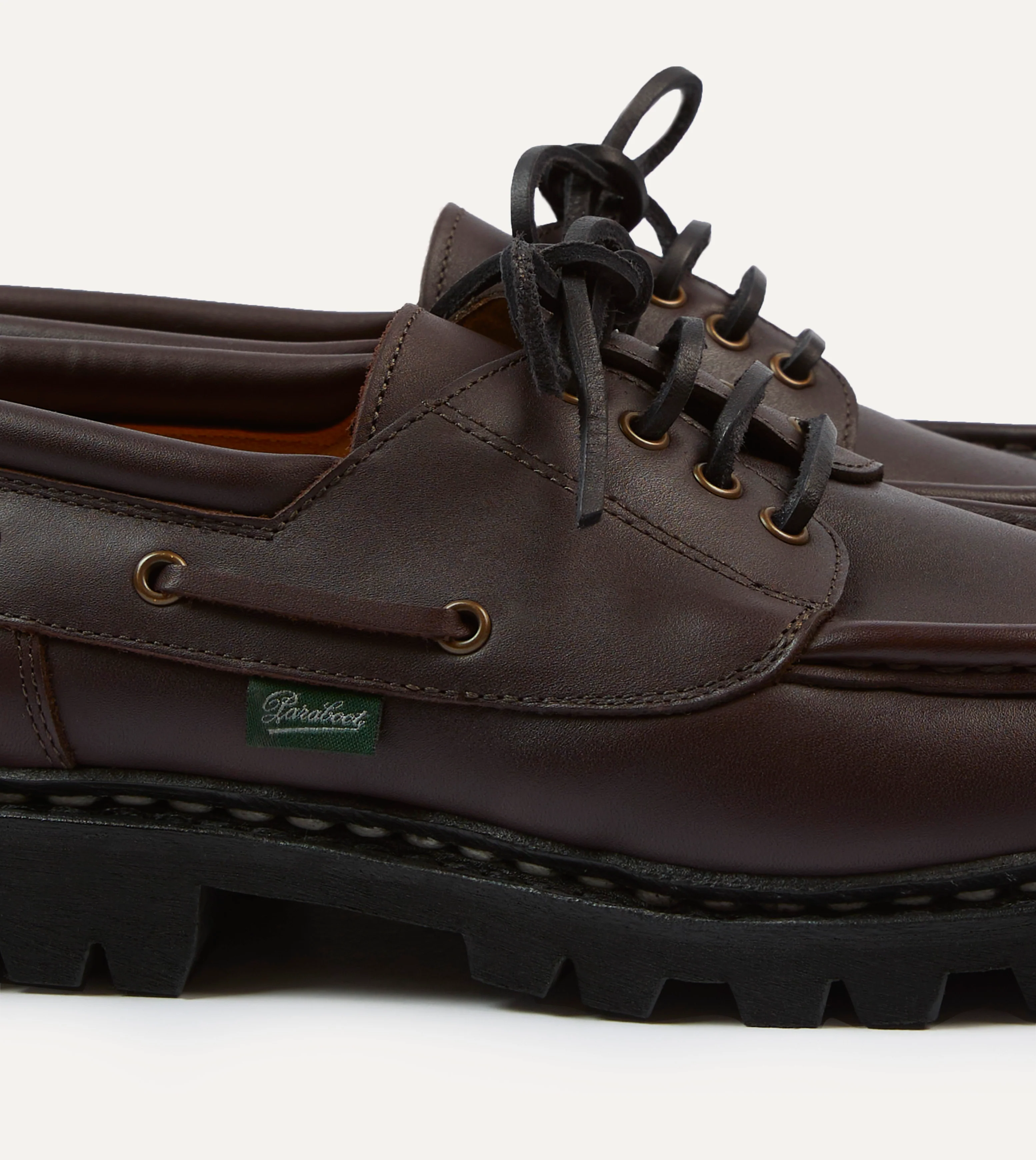 Paraboot Chimey Ébène Calf Leather Derby Shoe - Image 3