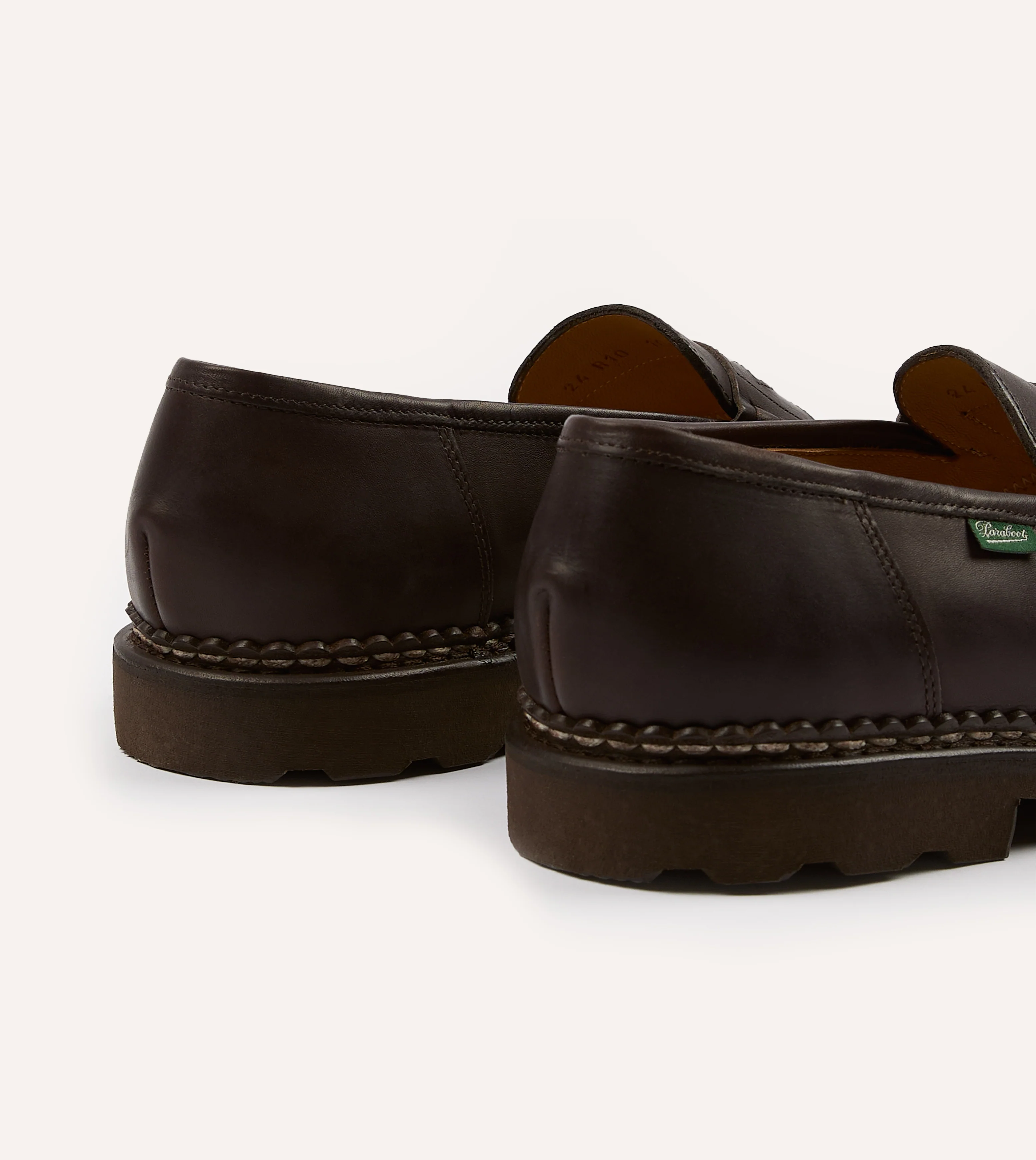 Paraboot Reims Brown Leather Loafer - Image 5