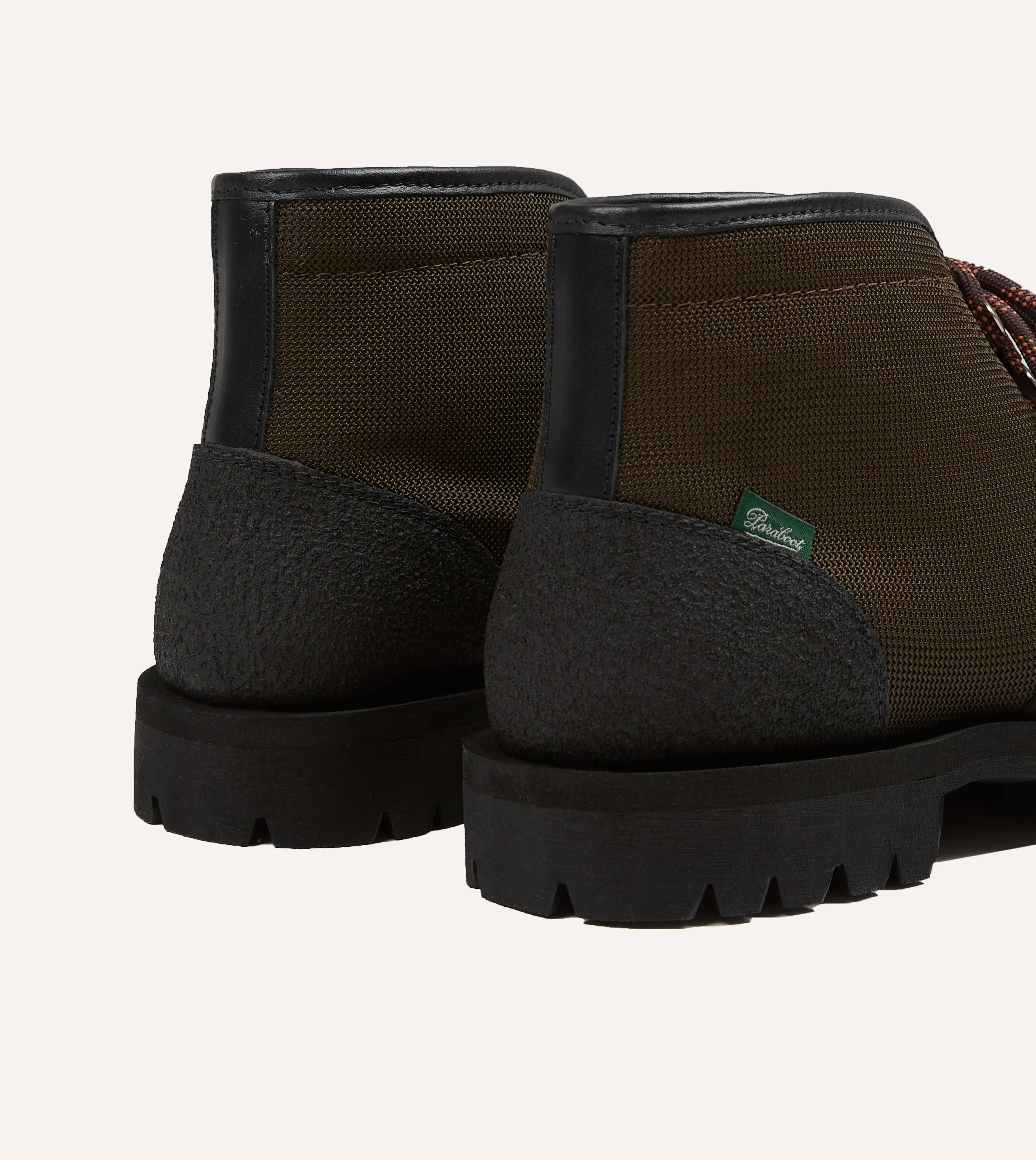 Paraboot Yosemite Brown Leather Mesh Hiking Boots - Image 5