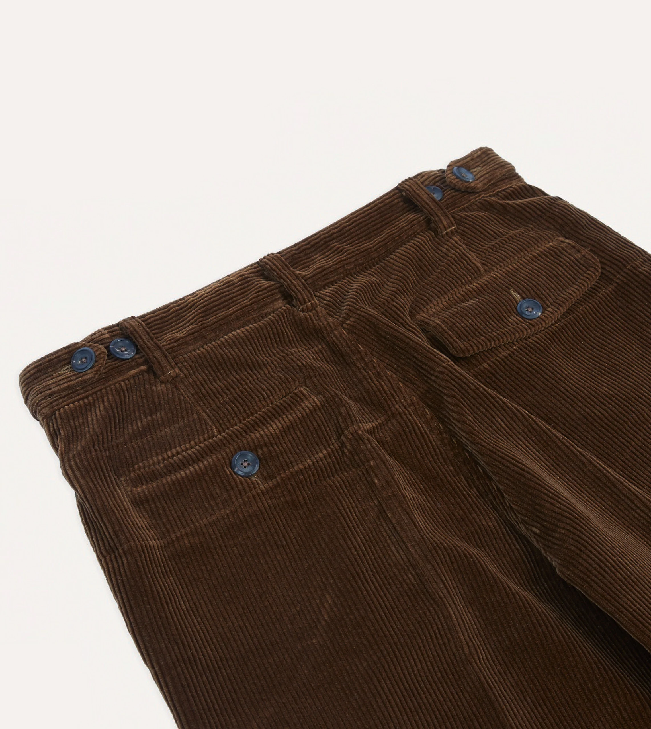 Russet Cotton Corduroy Games Trousers - Image 5