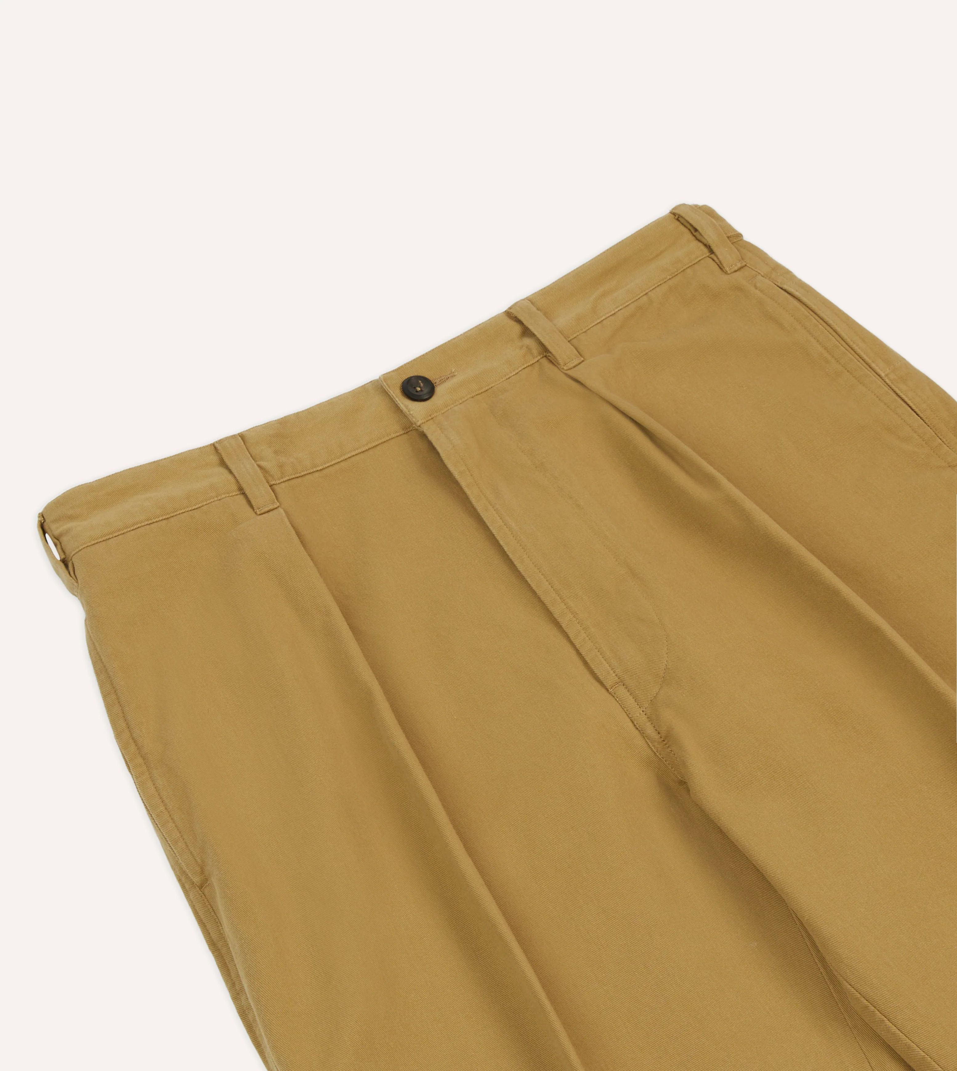 Sand Vintage Wash Cotton Games Trousers - Image 4