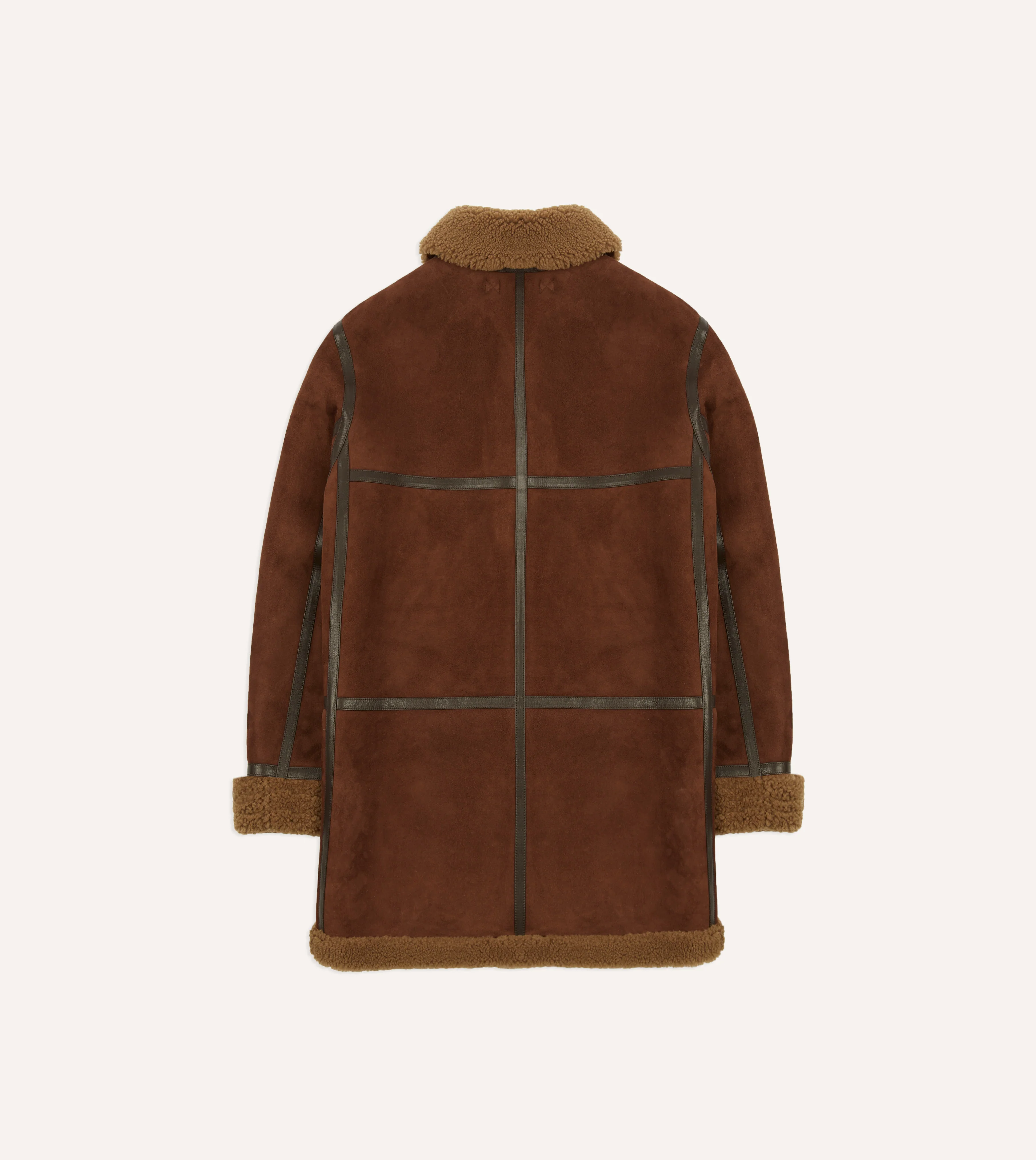 Shearling Car Coat - Image 9