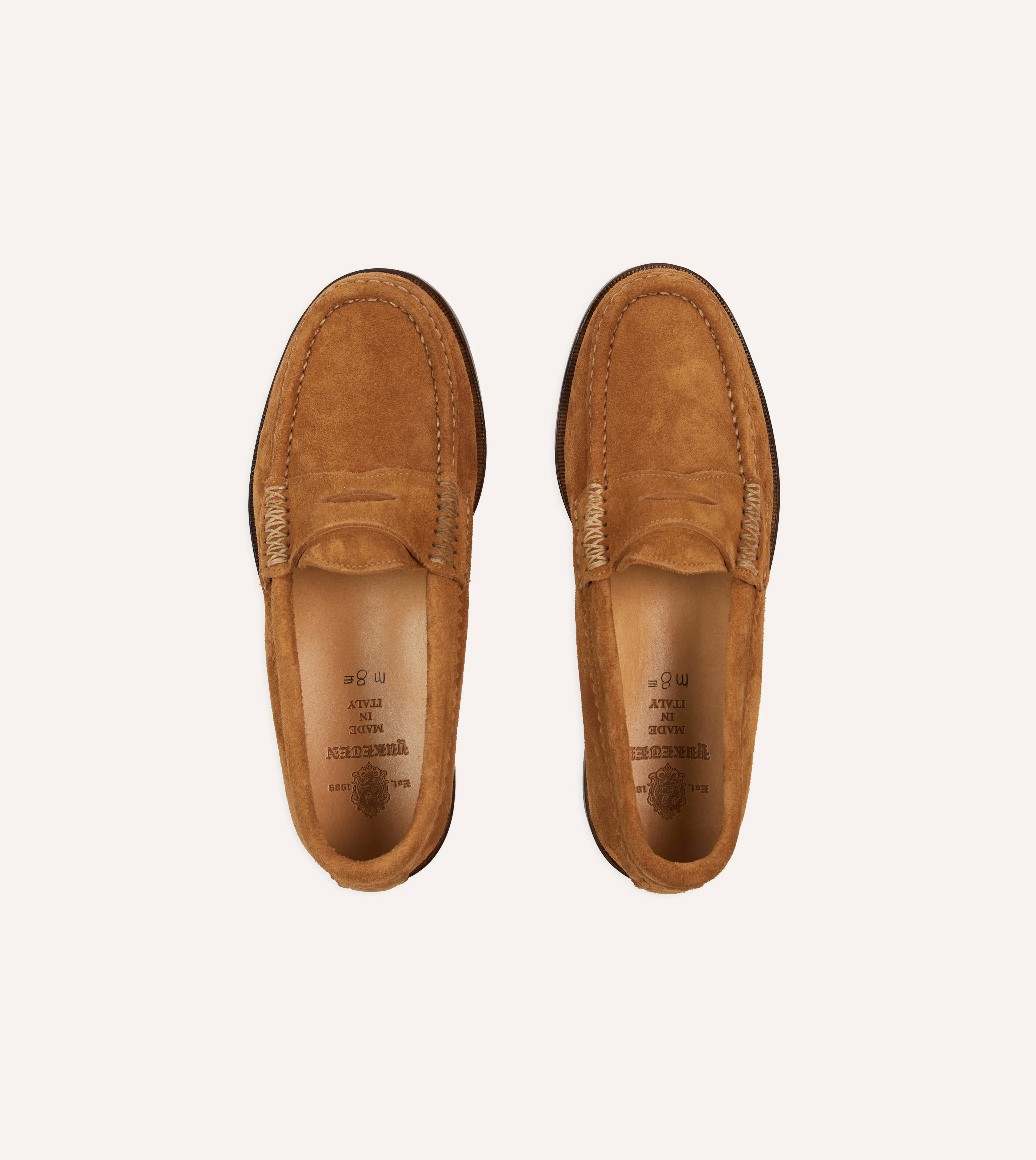 Yuketen Brown Leather Rob’s Loafer - Image 4
