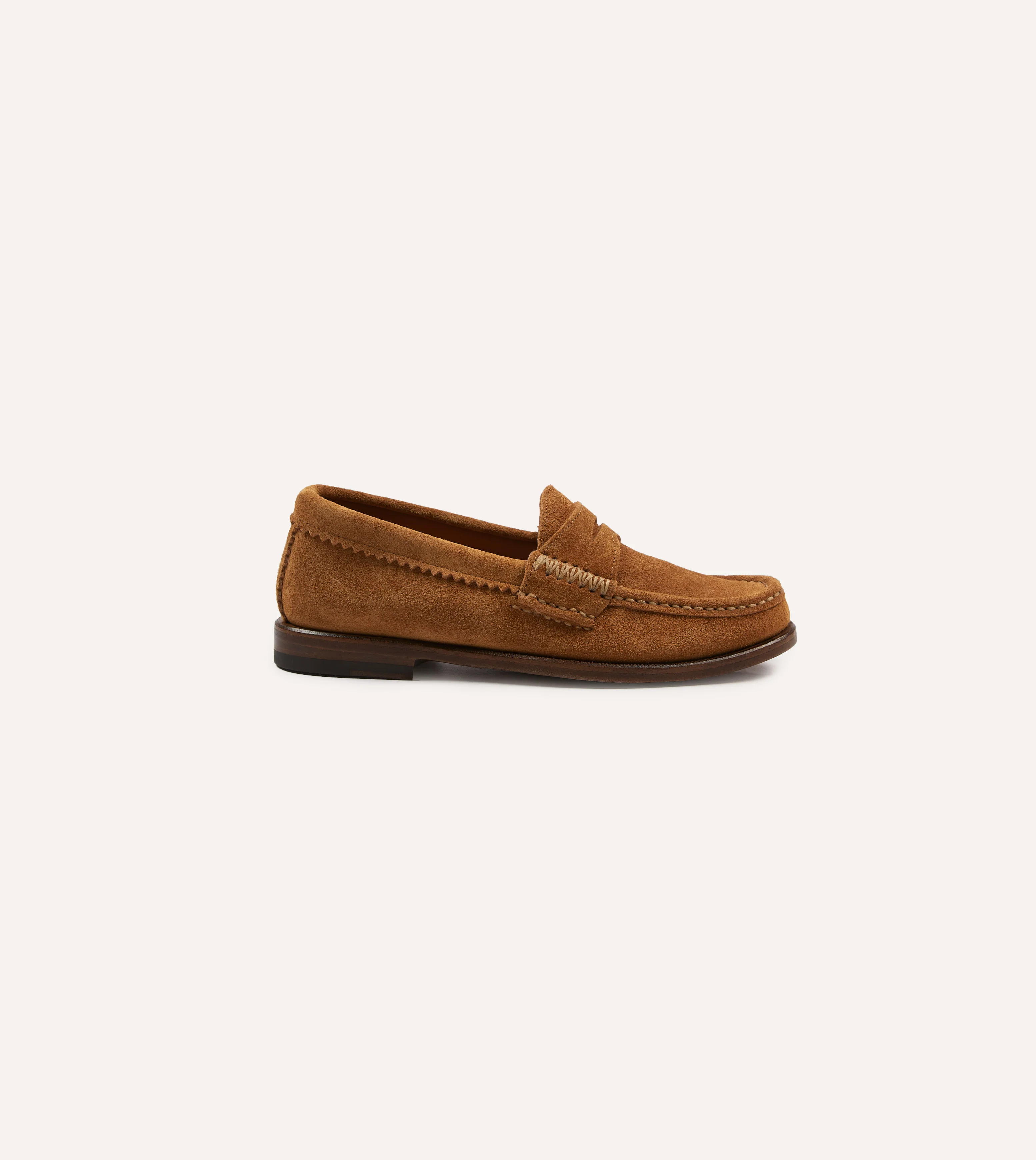 Yuketen Brown Leather Rob’s Loafer - Image 6